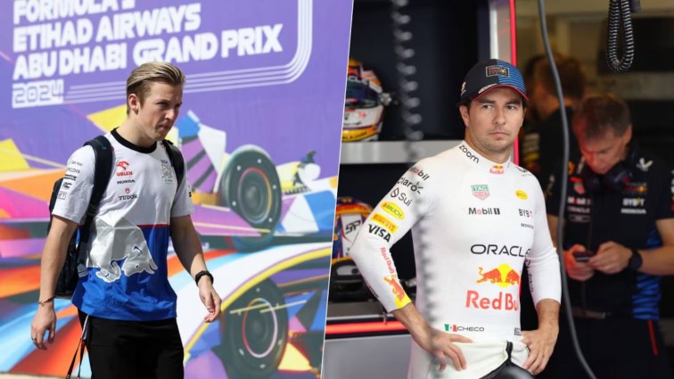 DUDAS SOBRE EL FUTURO DE CHECO PÉREZ EN RED BULL REEMPLAZO POR LIAM