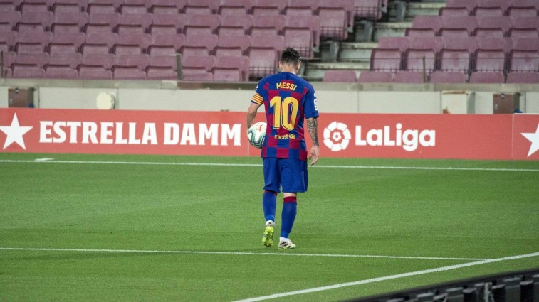 Lionel Messi le comunicó a Barcelona que se quiere ir