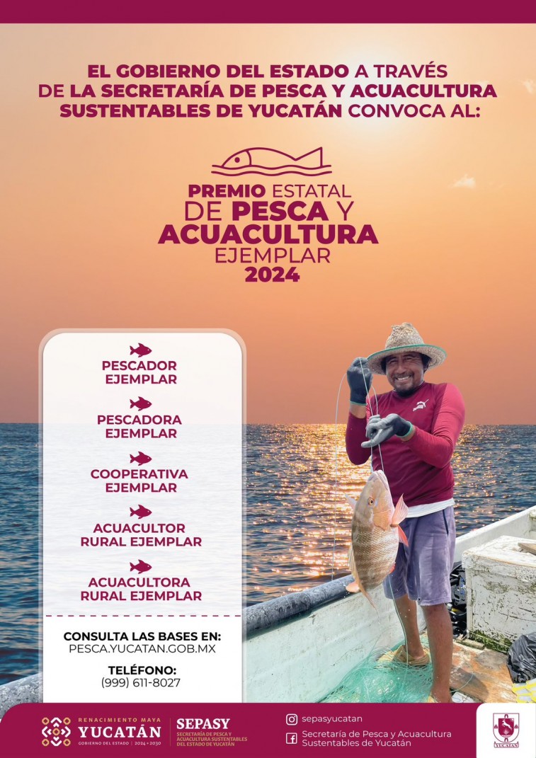 Abren Convocatoria Para El Premio Estatal De Pesca Y Acuacultura Ejemplar Bm Noticias