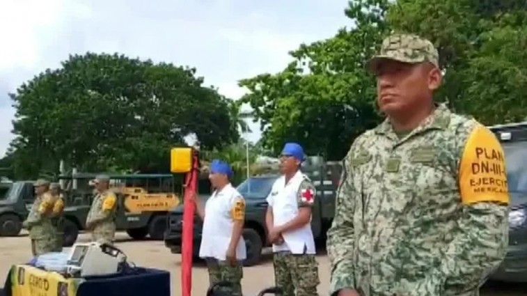 ACTIVAN PLAN DN-III-E EN CAMPECHE ANTE LLUVIAS Y RIESGO DE INUNDACIONES