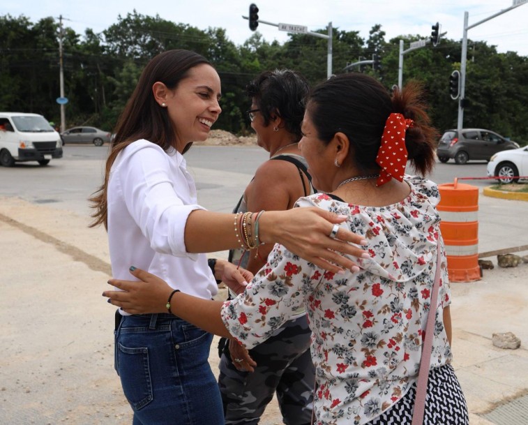 AVANZA ANA PATY PERALTA CON “CRUCE SEGURO” EN PRINCIPALES AVENIDAS DE CANCÚN PARA UNA MOVILIDAD SEGURA