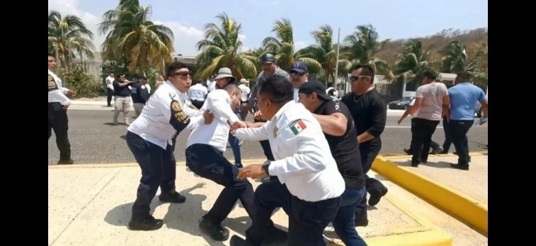 Enfrentamiento entre policías de Campeche y ministeriales deja al menos cinco lesionados