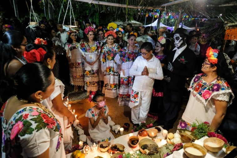 Hanal Pixan en Cancún se ha convertido en una tradición: Mara Lezama