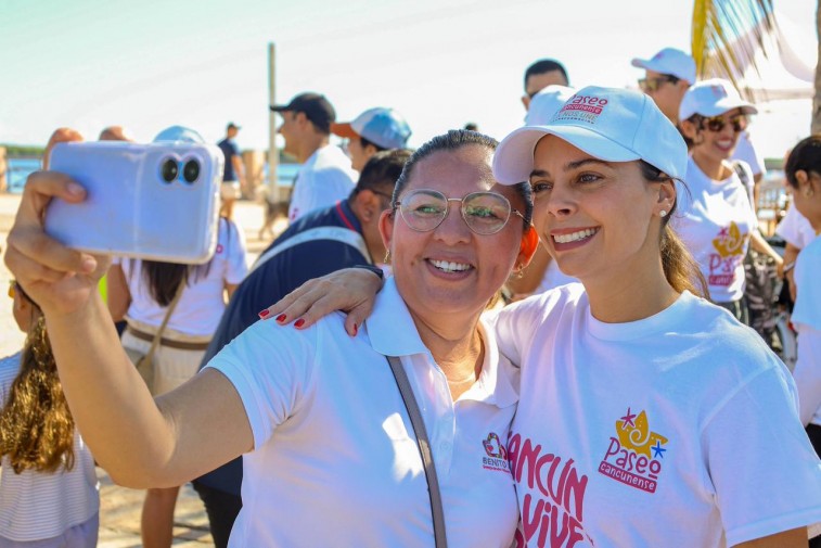 LLEVA ANA PATY PERALTA CONVIVENCIA DE “PASEO CANCUNENSE” A MALECÓN TAJAMAR