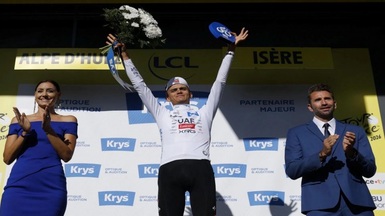 MÉXICO HACE HISTORIA: ISAAC DEL TORO SUBE AL PODIO DEL TOUR DE FRANCIA Y CONQUISTA AL MUNDO
