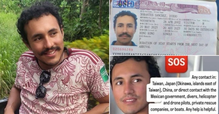 MISTERIOSA DESAPARICIÓN DE ESTUDIANTE MEXICANO EN TAIWÁN MOVILIZA A AUTORIDADES INTERNACIONALES
