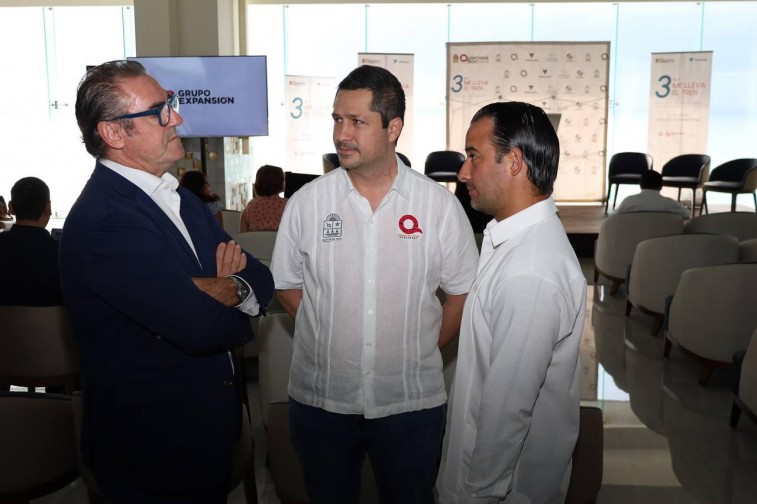 Pablo Gutiérrez Fernández, dio la bienvenida al Tercer Foro de Movilidad, Tecnología y Ciudad “Me lleva el Tren a Quintana Roo”