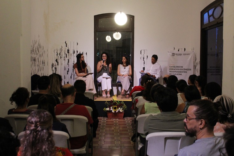 Presentan catálogo de espacios escénicos independientes de Yucatán
