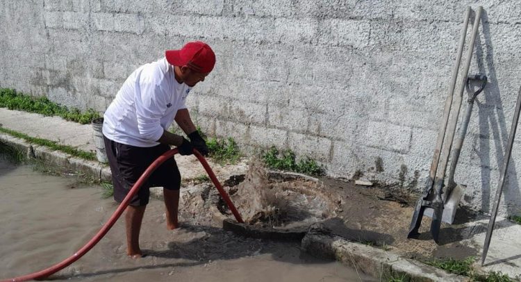 PROGRESO INTENSIFICA LIMPIEZA Y DESAZOLVE DE POZOS ANTE LLUVIAS RECIENTES