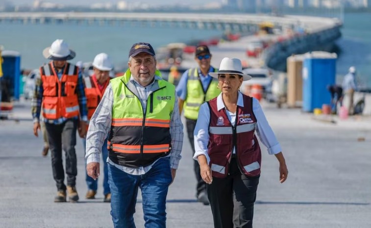 PUENTE NICHUPTÉ ALCANZA 94.2 POR CIENTO Y ENTRA EN SU FASE FINAL EN CANCÚN