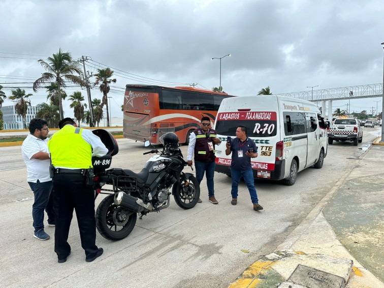 SANCIONAN A OPERADOR DE TTE POR CIRCULAR SOBRE LA CICLOVÍA DEL BOULEVARD COLOSIO   