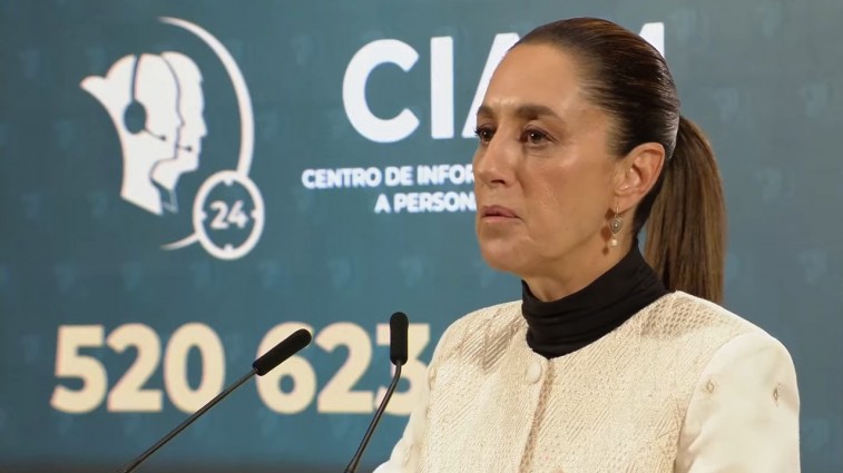 SHEINBAUM DENUNCIA REDADAS Y PIDE APOYO PARA MIGRANTES MEXICANOS EN EU