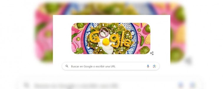 Una animación con chilaquiles, el nuevo doodle de Google